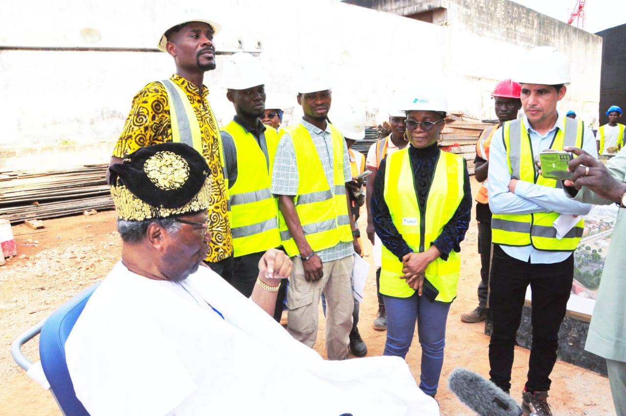 Porto-Novo/Musée international vodun : Soglo Avec Une Technologie De Pointe Pour Apprécier Ce Chantier (images ci-dessous)