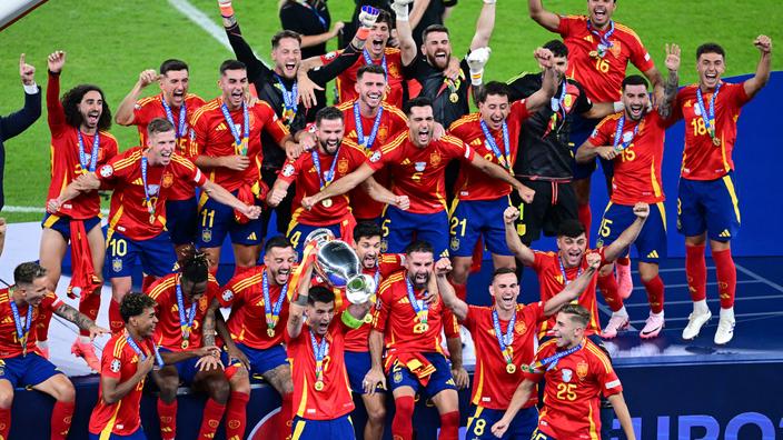 Euro/ Finale: Espagne Championne, Angleterre Encore La Disette