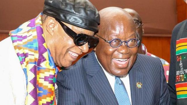 Musique: Stevie Wonder, l’artiste américain citoyen ghanéen