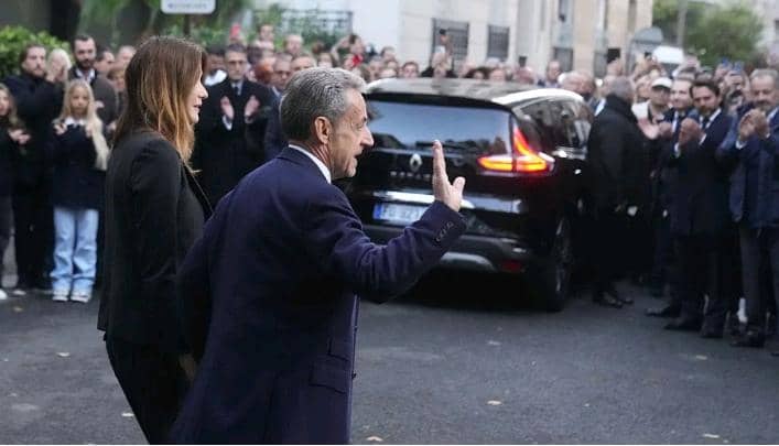 France : Sarkozy, En détention à La Prison