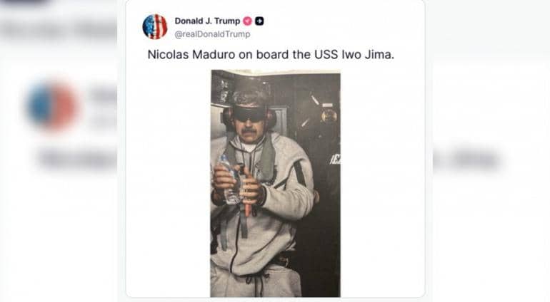 Après Son Arrestation : Entre Jet Privé, Avion, Ou Navire Pour Transférer Maduro ? (Voici La Réponse De Trump)