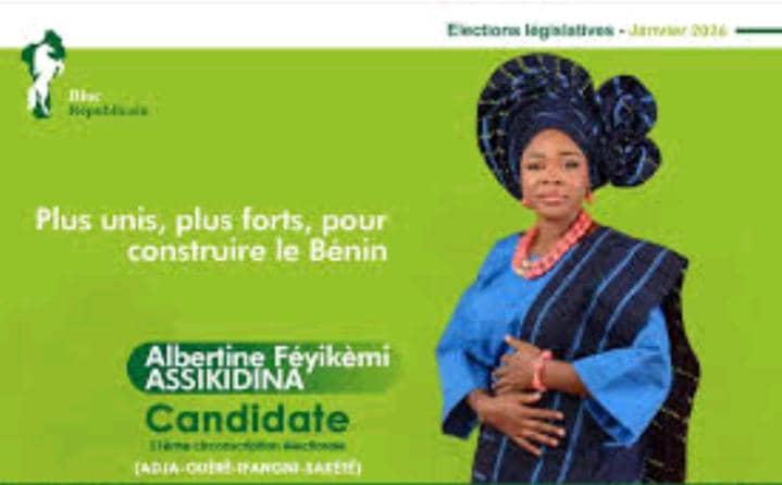 Bénin/Législatives 2026 : 21 ème Circonscription, 1ère Tête De Liste BR, L'épouse De L'homme D'affaires Fagbohoun élue