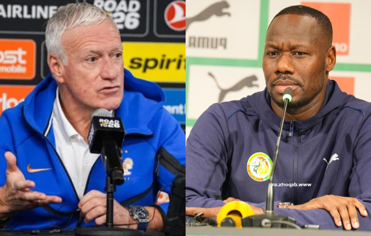 Sénégal-France: Déclaration De Pape Thiaw Le Coach Sénégalais Et Celle De Didier Deschamps En Conférence De Presse