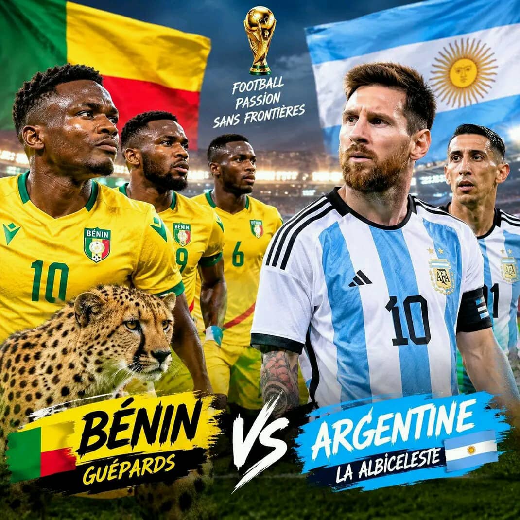 Football : Messi Et Le Dernier Rideau Du Génie Des Lois De La Physique Face Aux Guépards Du Bénin
